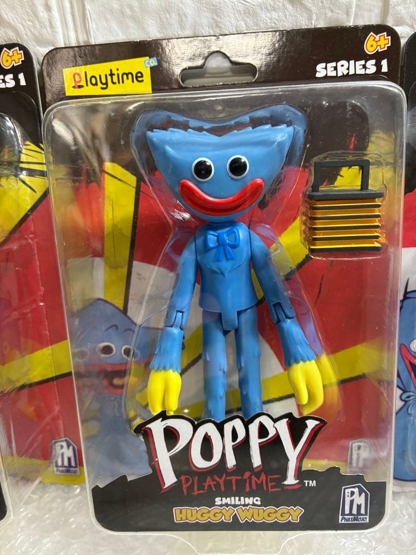 3種スマイル以外 Poppy Playtime フィギュアHuggy Wuggy