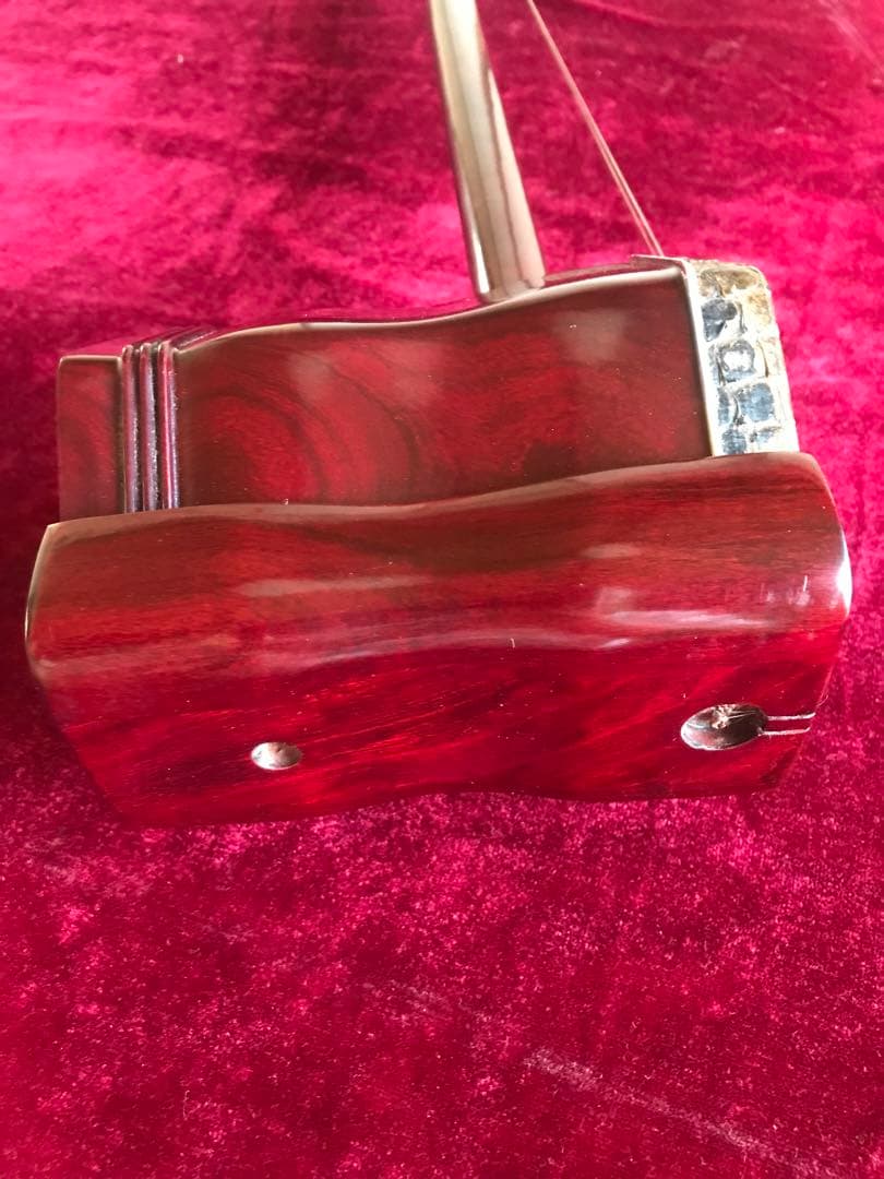 大和王子専用格安・二胡★紫檀精品★本格錦蛇皮★顔衛東制作★十年保証