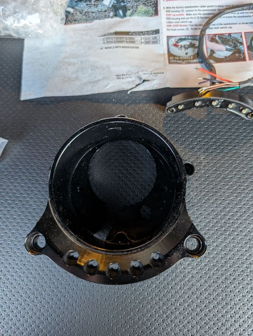 RSD カフェゲージ&ヘッドライトリロケーター&インジケーター