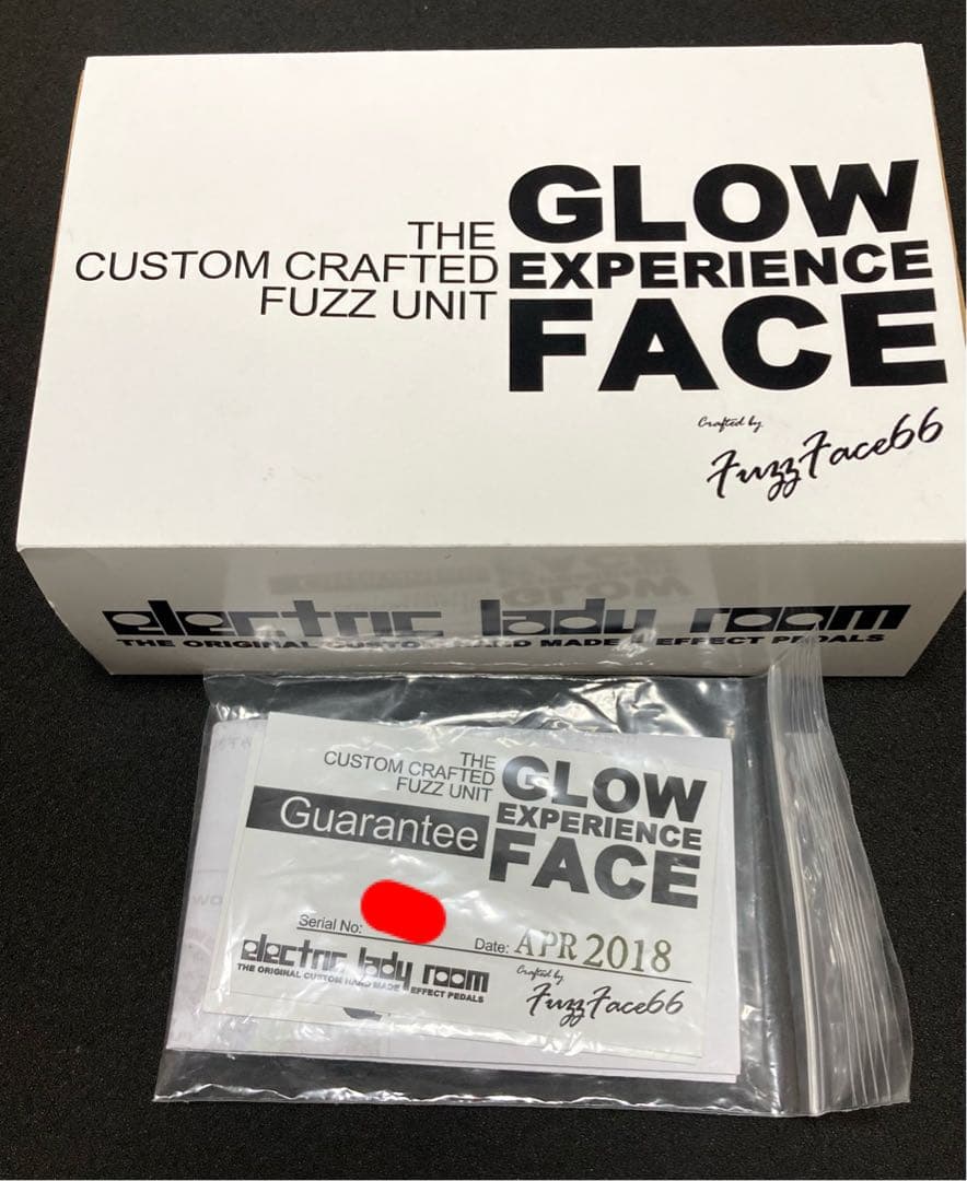 GLOW EXPERIENCE FACE 完動品 ジミヘン　ファズフェイス
