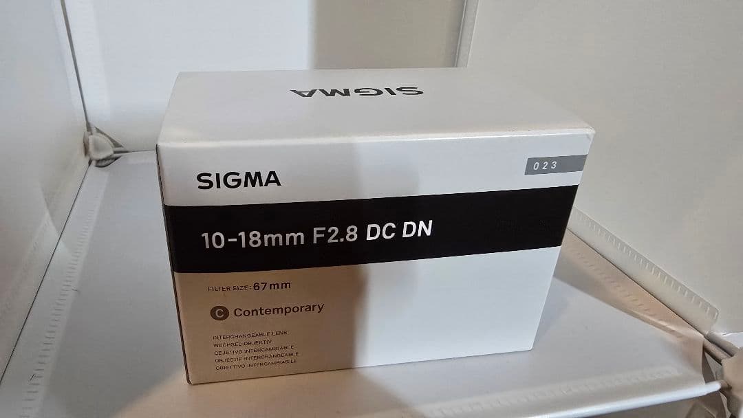 Sigma 10-18mm f/2.8 DC DN ズームレンズ