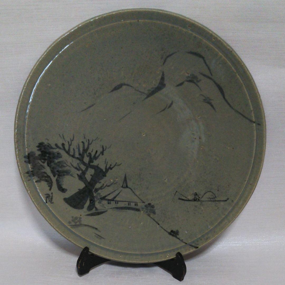 【隆月窯 】大皿  美術品