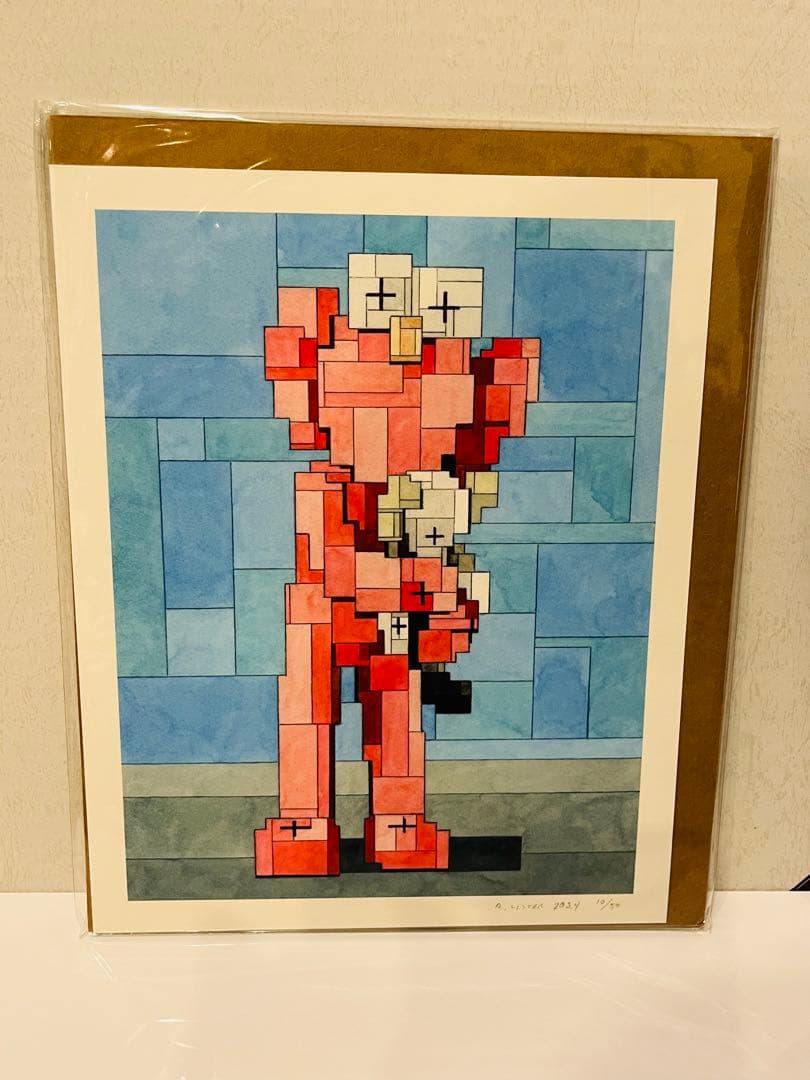 ADAM LISTER アダムリスター シルクスクリーン アート 直筆サイン入