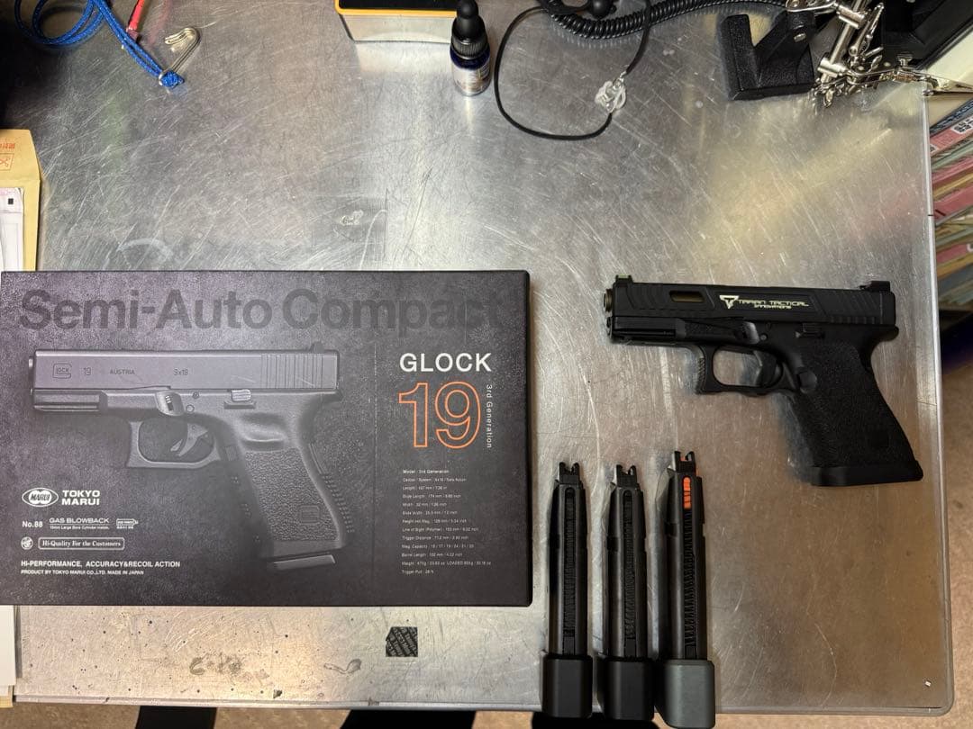 サイドアームズカスタム TTI G19 JW HBカスタム MOMOPAPA