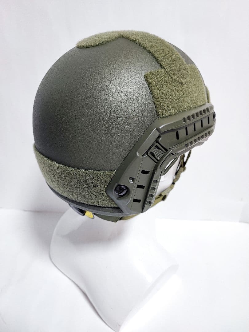 NIJ IIIA レベル3A 陸自迷彩 Fast型 防弾ヘルメット セット