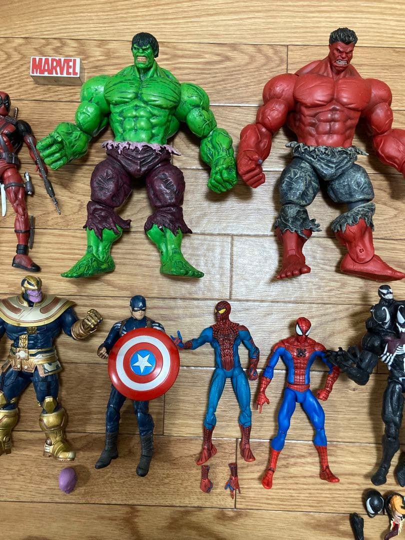 激レア‼︎　MARVEL マーベルセレクト　フィギュアセット 22体セット➕ロゴ