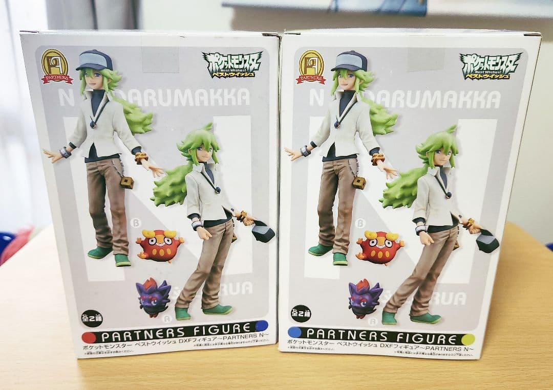 【ポケモン】ポケットモンスター N(エヌ) フィギュア2体セット プライズ 美品