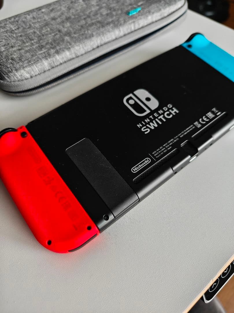 【美品】Nintendo Switch 本体 青/ケース付