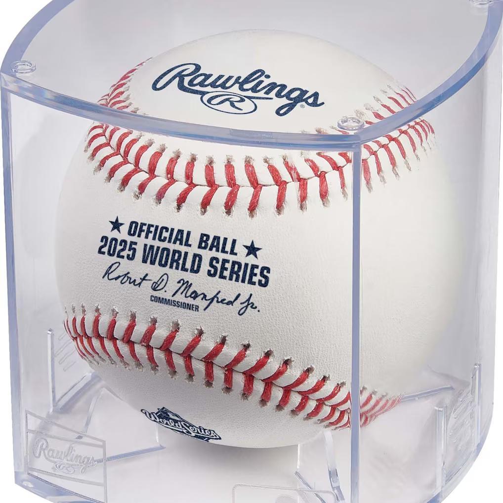 大谷翔平2025ワールドシリーズRawlingsball＆ケース付US販売限定品