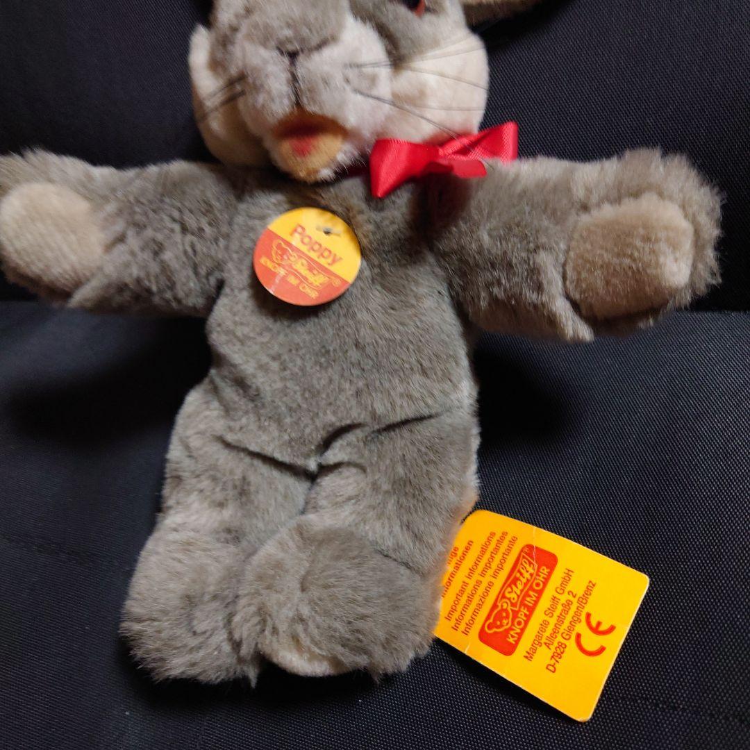 vintage Steiff シュタイフ うさぎ Poppy ぬいぐるみ ドール