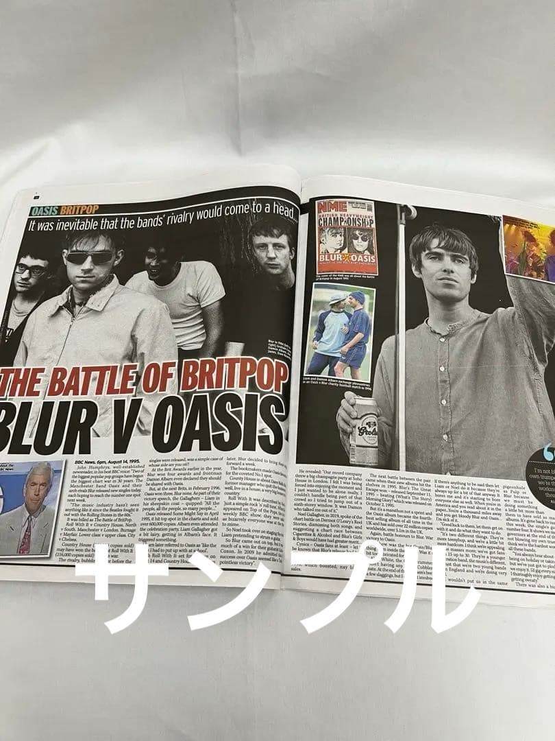 oasis 新聞　まとめ　記事　LIVE FOREVER イギリス　英字