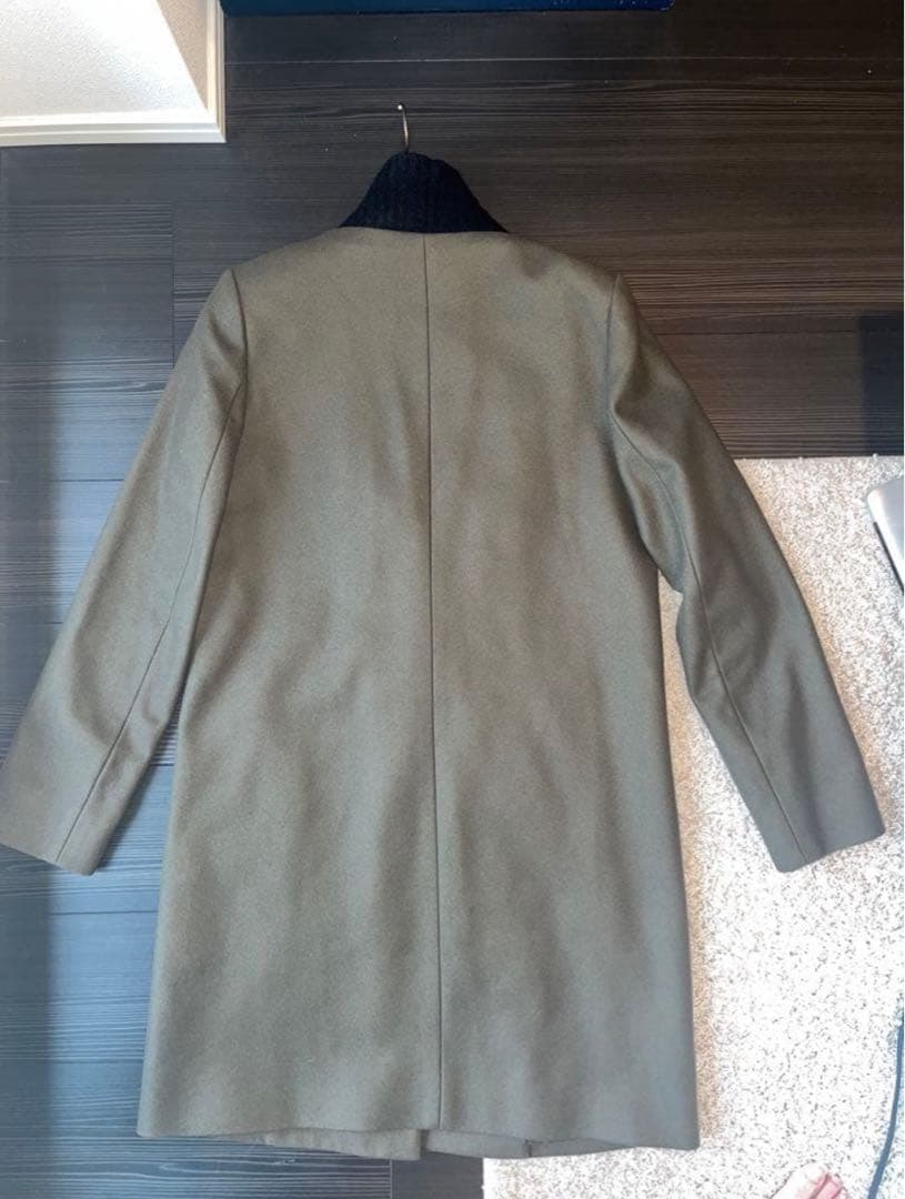 美品！Theory（セオリー）チェスターコート/カーキ