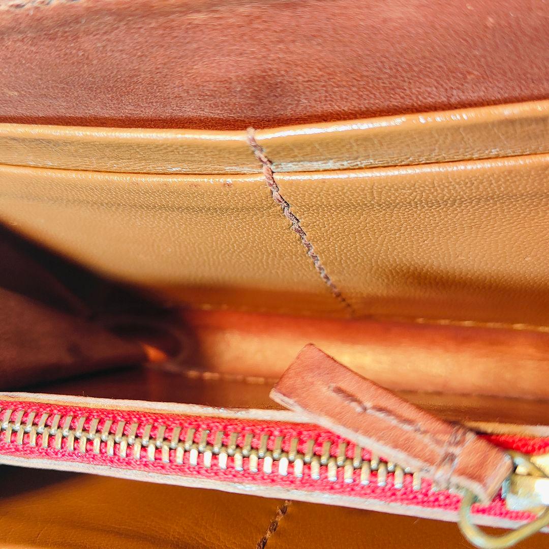 【極上エイジング】エンリーベグリン 高級レザーウォレット イタリア製 袋付正規品