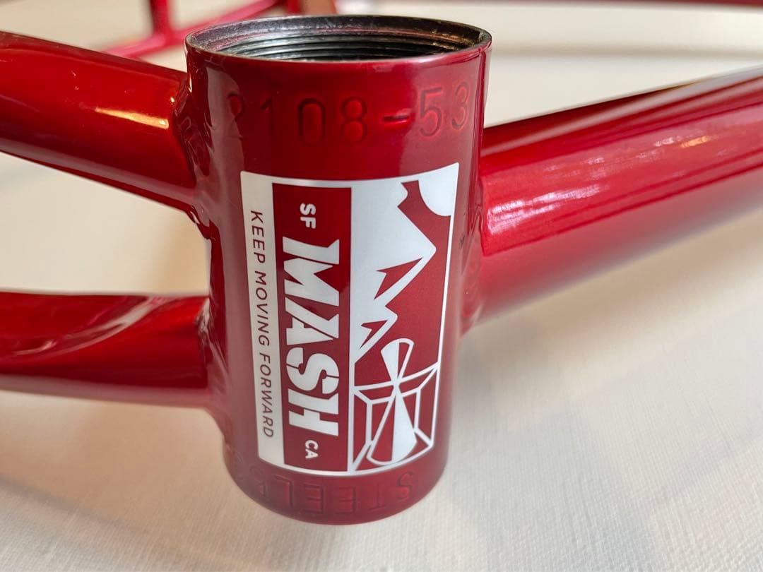 MASH STEEL kuwahara E.T.OLD BMX MTBブルーラグ