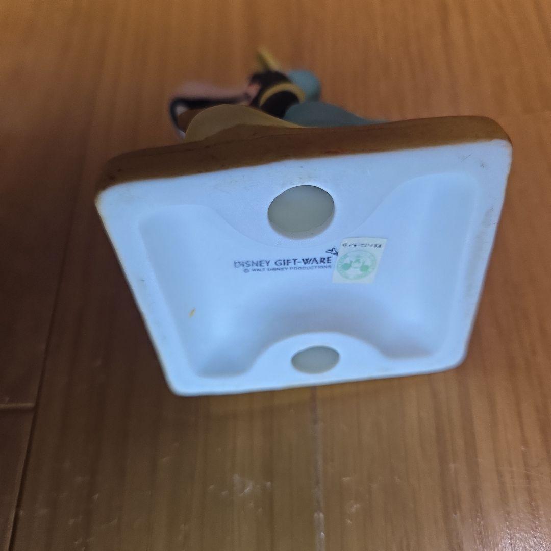 東京ディズニーランド　ディズニーキャラクター　古い陶器製ミニフィギュア4体セット