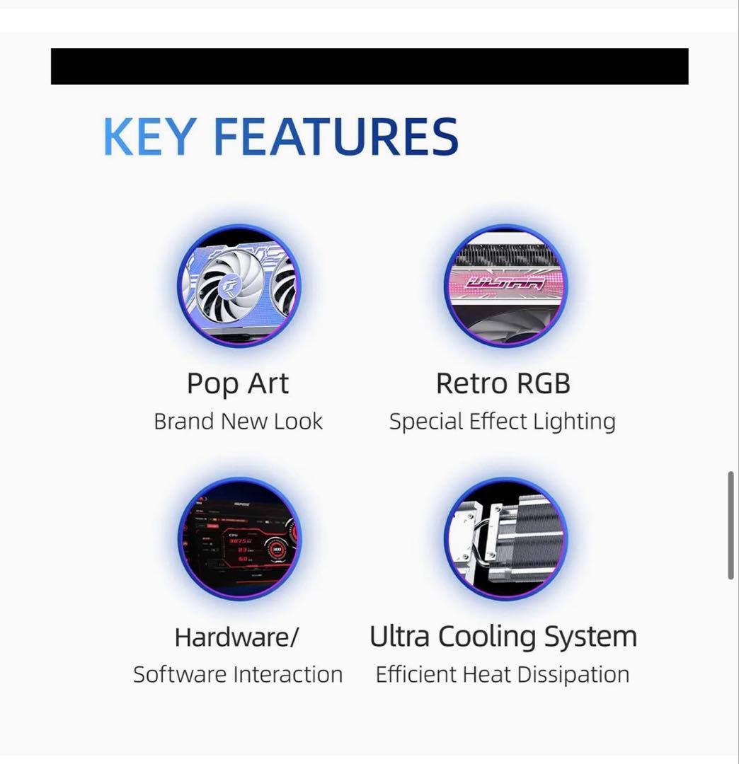 グラフィックボード・グラボ・ビデオカード GeForce Colorful RTX 4060 Ultra W OC 8GB