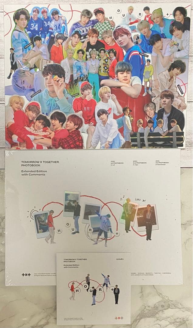 TXT フォトブック H:OUR 2セット アコーディオンカード  ヨンジュン