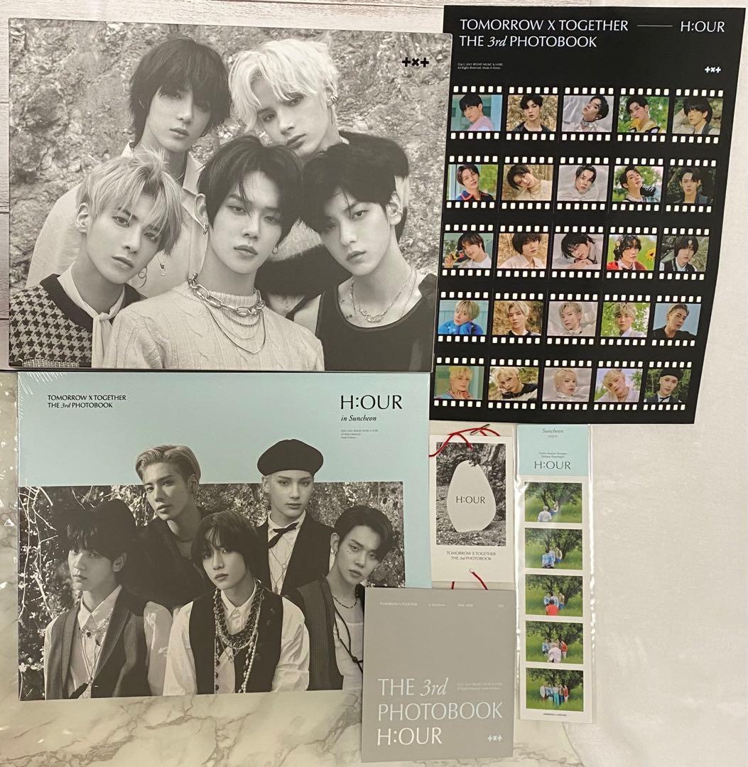 TXT フォトブック H:OUR 2セット アコーディオンカード  ヨンジュン