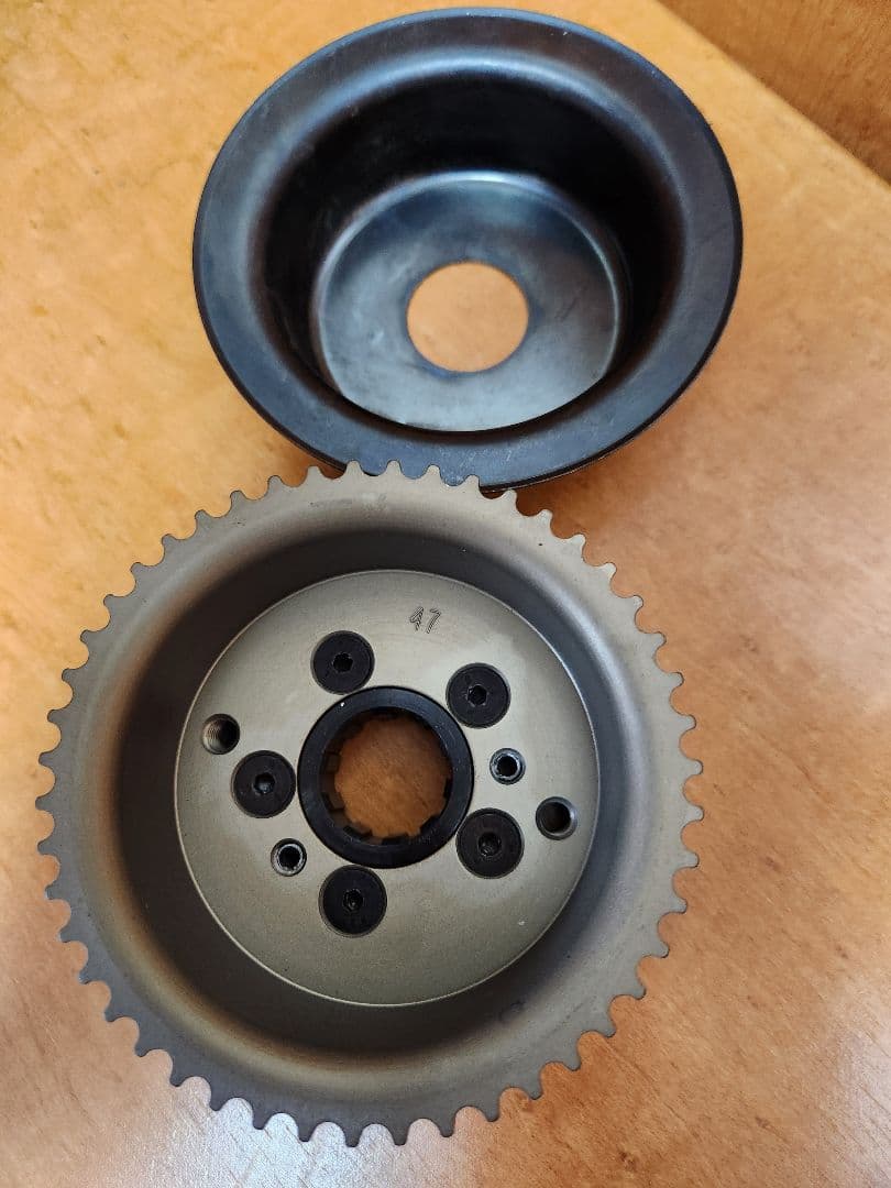 ハーレーショベルV-Twin R.PULLEY 2:1 PRIMOベルトドライブ