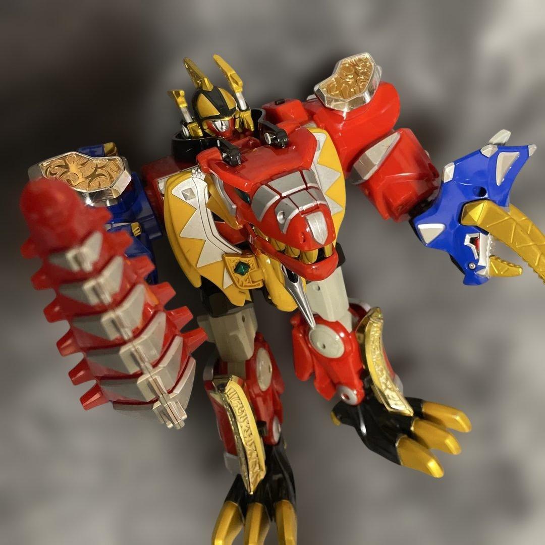 爆竜戦隊アバレンジャー　DX 爆竜合体アバレンオー 電動回転