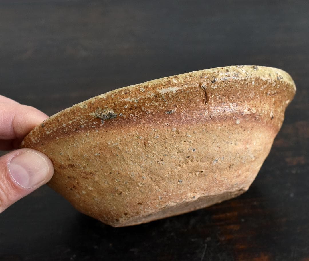 13世紀 常滑 焼締 山茶碗 古陶器 六古窯 / 古道具 須恵器 信楽 土器