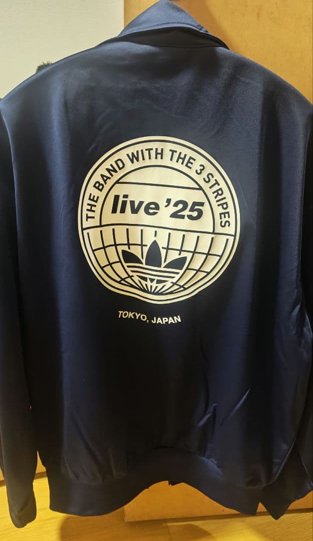 oasis adidasジャージ tokyoロゴあり ネイビー