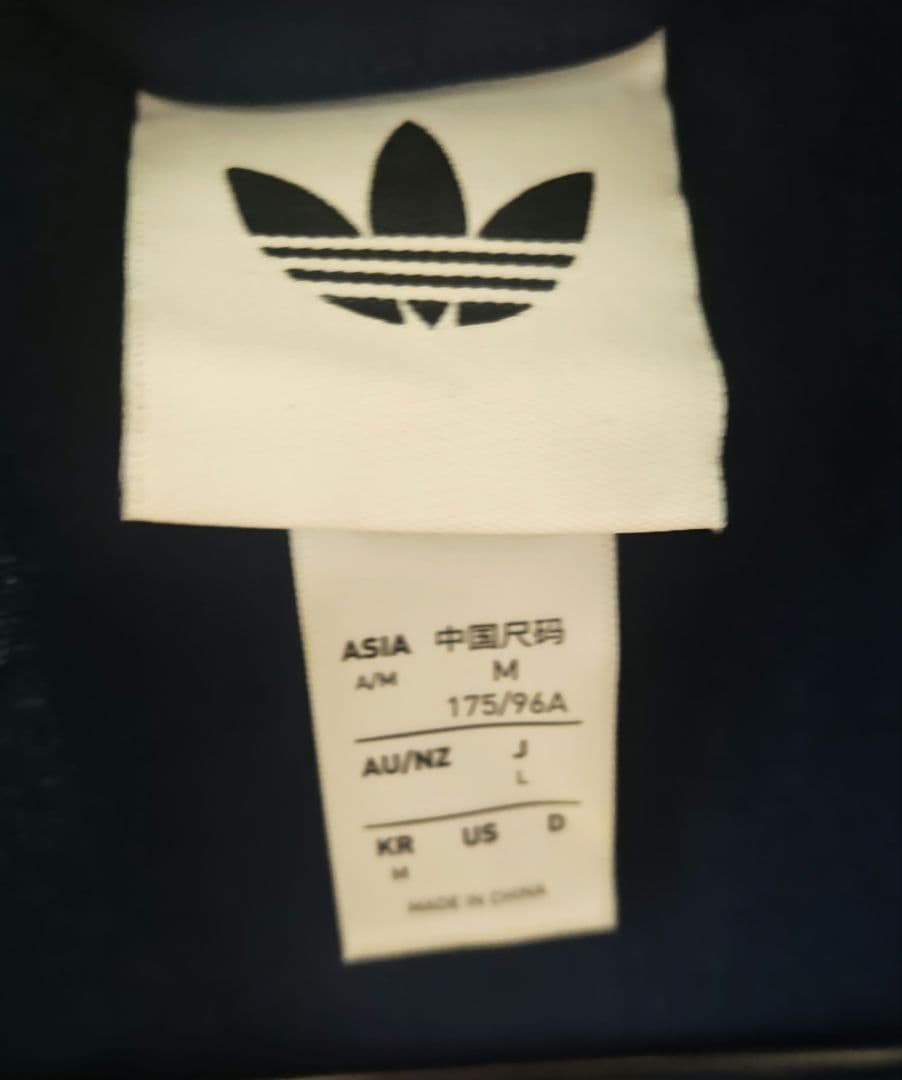 oasis adidasジャージ tokyoロゴあり ネイビー