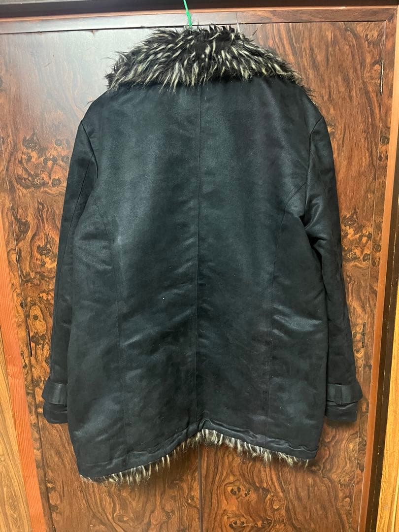 00s archive vkei punk 平成　fur jacket