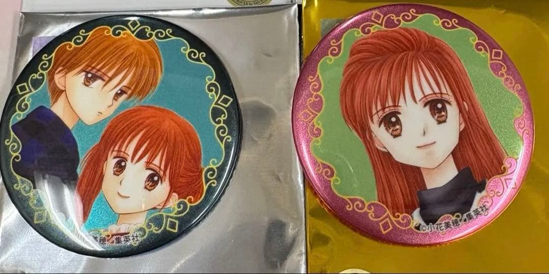 りぼんカフェ　こどものおもちゃ　バッジ　ステッカー