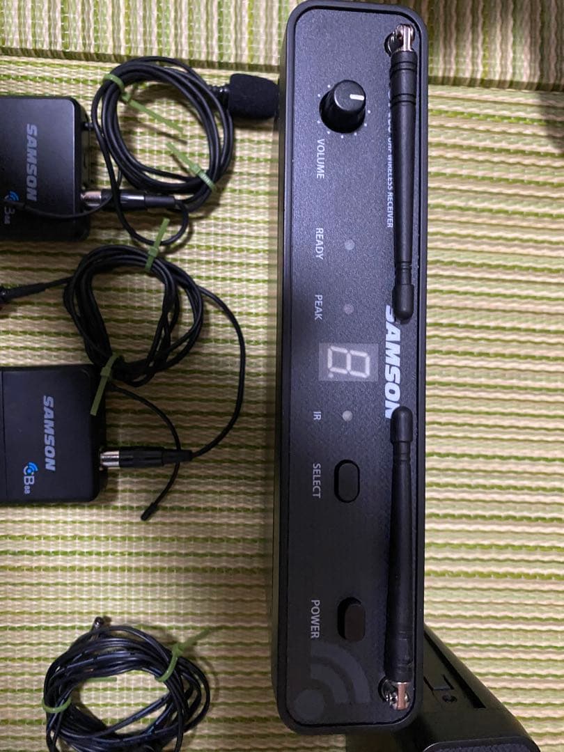 【2個セット】SAMSON Concert 88 ワイヤレスマイクシステム