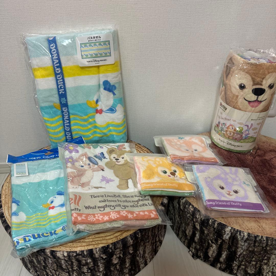 【新品未使用未開封】ディズニータオル7点セット