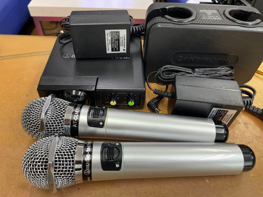 オーディオテクニカ赤外線ワイヤレスマイクセット　CR 700+CLM7000TX