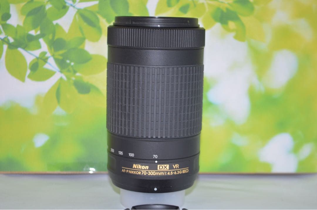 美品 Nikon AF-P 70-300mm F4.5-6.3G☆超望遠レンズ