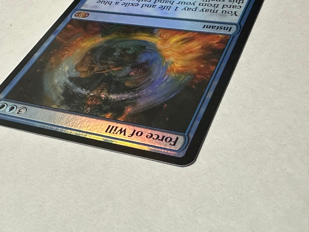 Force of Will 【極美品】英語　意志の力 Foil 2XM