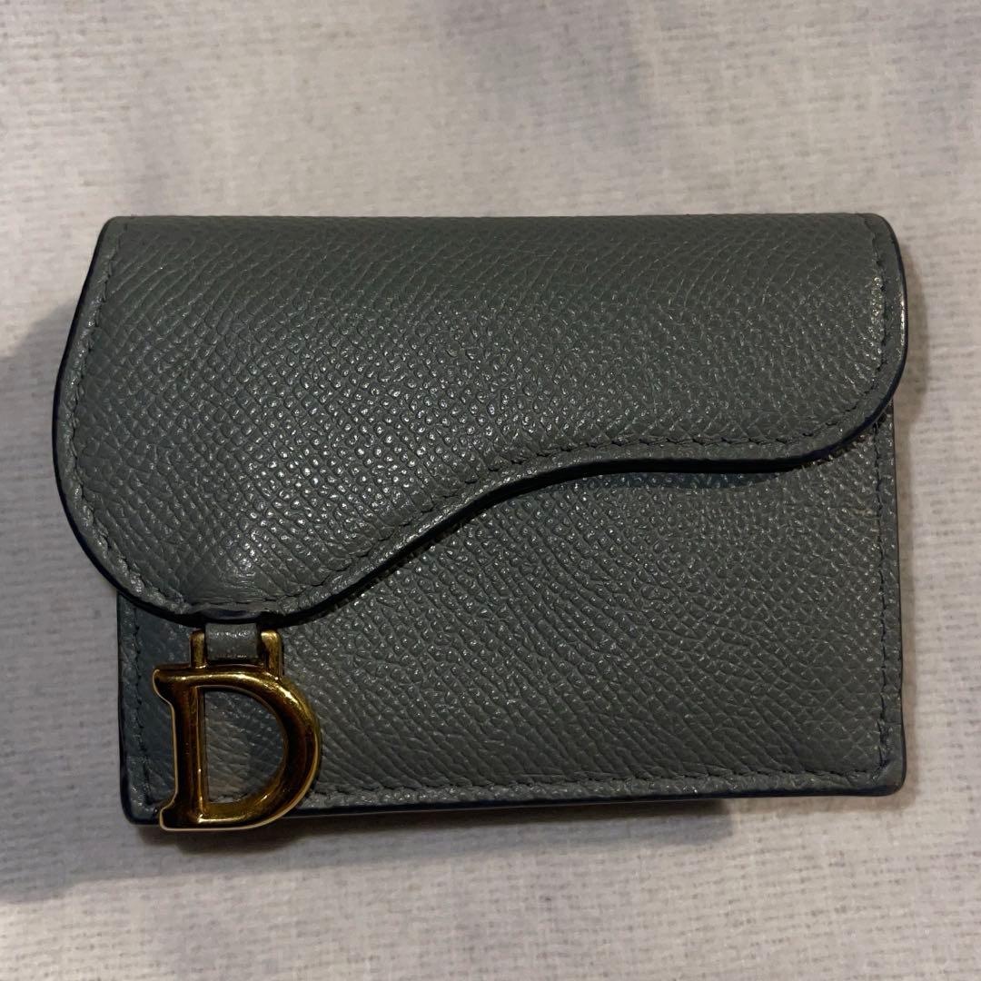 Dior 財布　三つ折り財布　サドルコンパクトウォレット