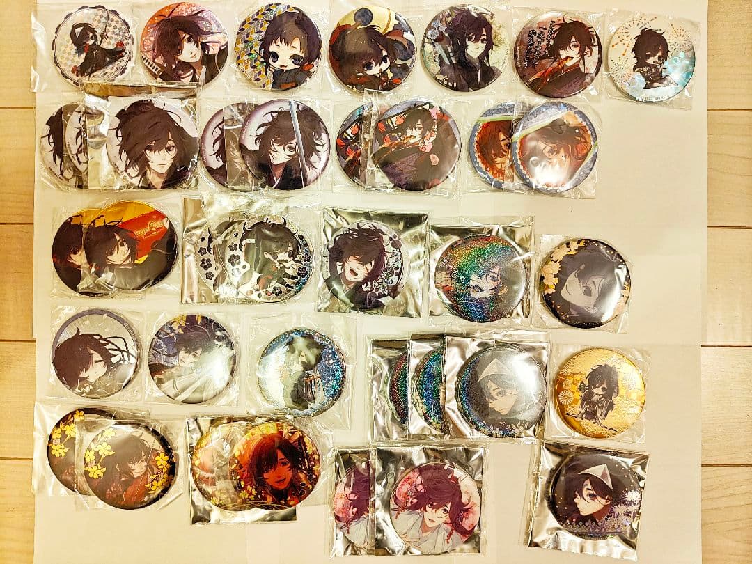 ヨ*ミ様 剣が君　九十九丸　缶バッジ　セット　大量　まとめ　希少