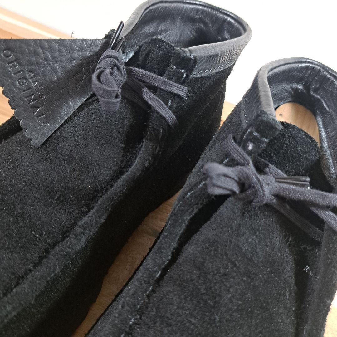 Clarks GORE-TEX ワラビー 26.5 ブラックスエード