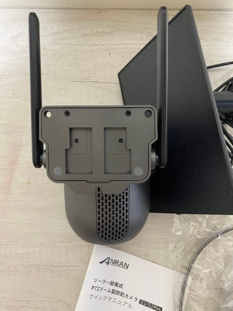 ANRAN 防犯カメラ屋外 ソーラー ワイヤレス 500万画素 wifi 金具付