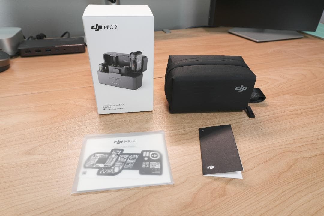 DJI Mic 2（2 TX + 1 RX + 充電ケース）