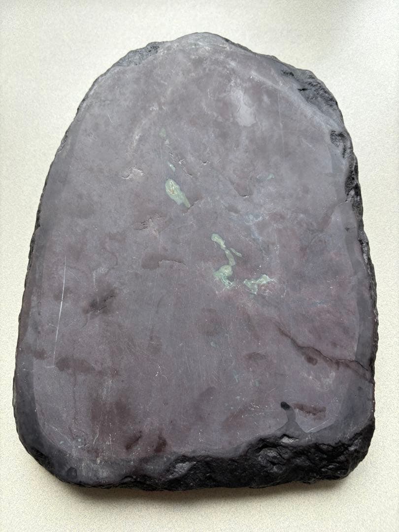 龍の目 端渓双竜硯　迫力の大型名硯