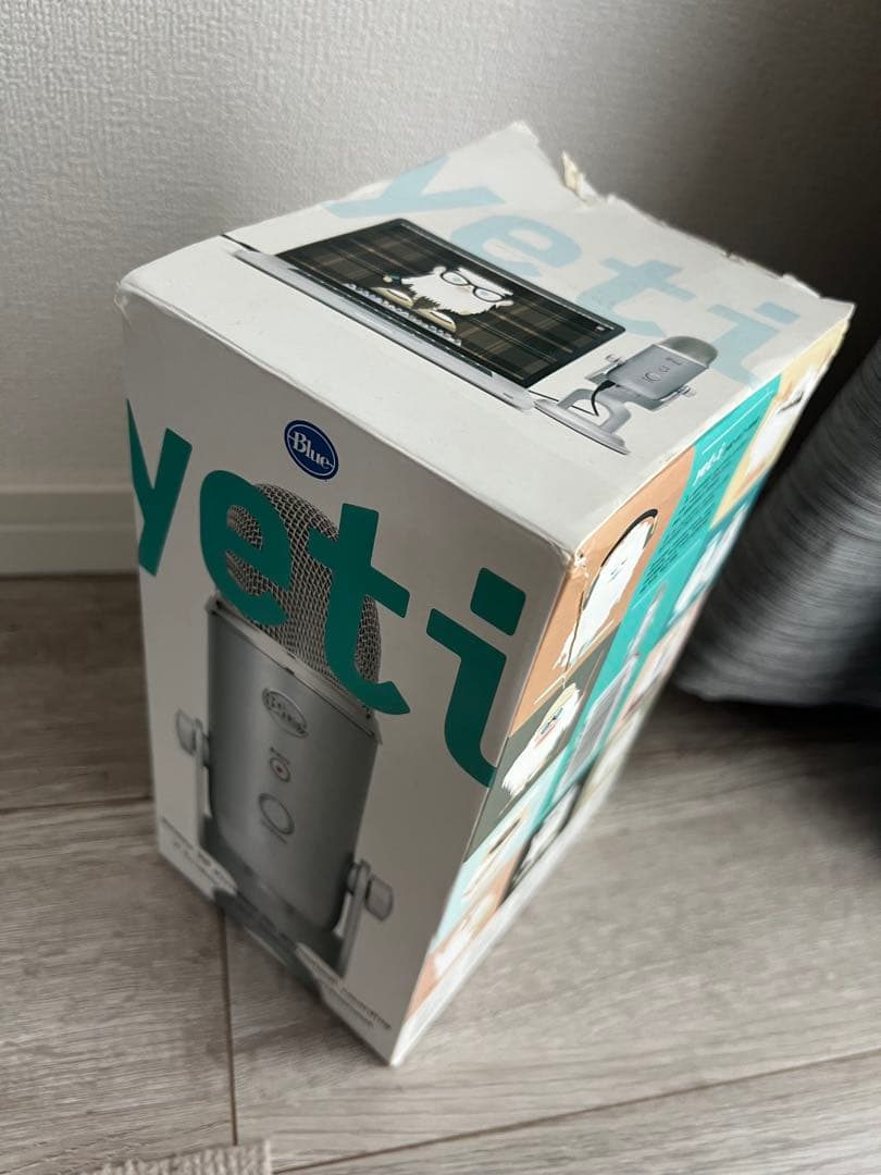 Blue Yeti コンデンサーマイク シルバー
