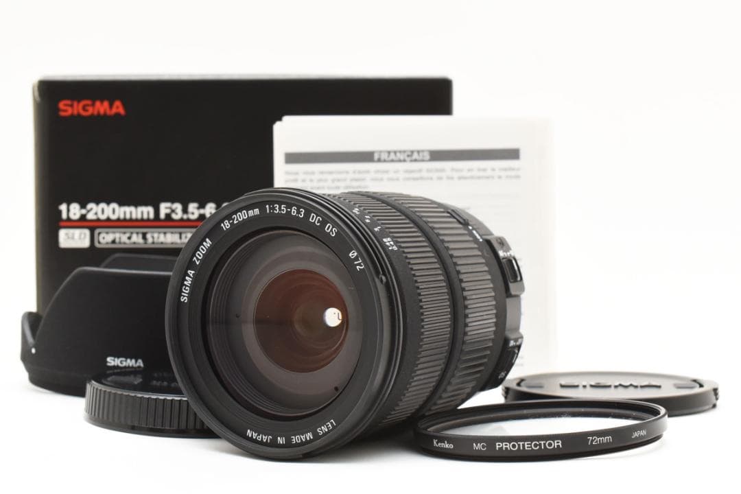 SIGMA 18-200mm F3.5-6.3 DC OS キヤノン用