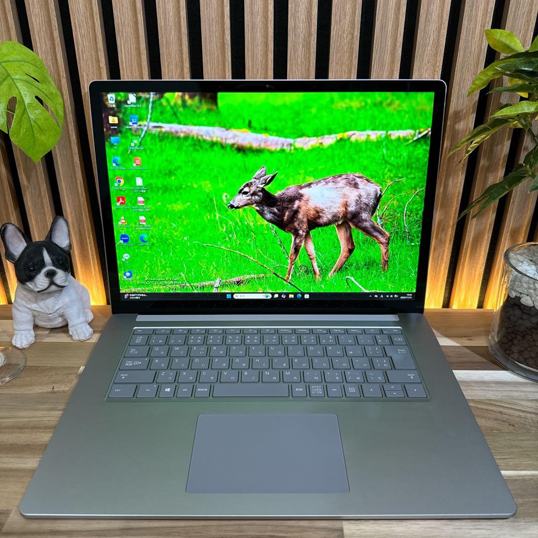 極美品‼️Surface Laptop 3☘プラチナ☘Ryzen5☘ノートパソコン