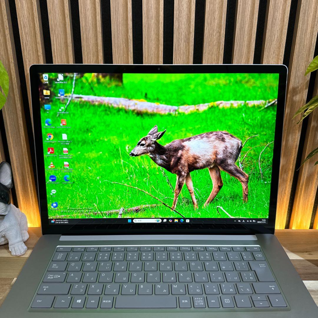 極美品‼️Surface Laptop 3☘プラチナ☘Ryzen5☘ノートパソコン