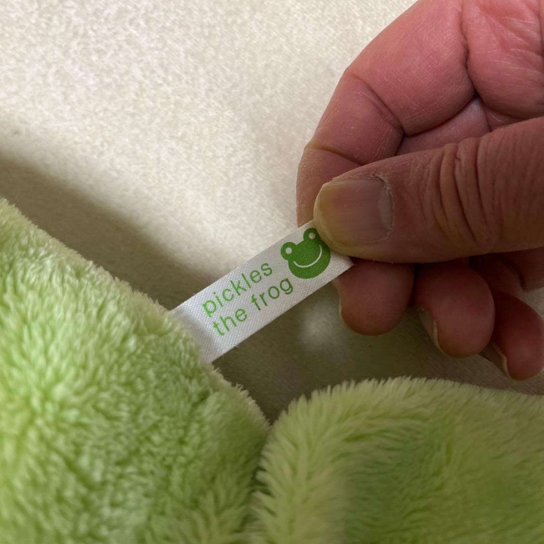 かえるのピクルス (pickles the frog)ぬいぐるみ65cm