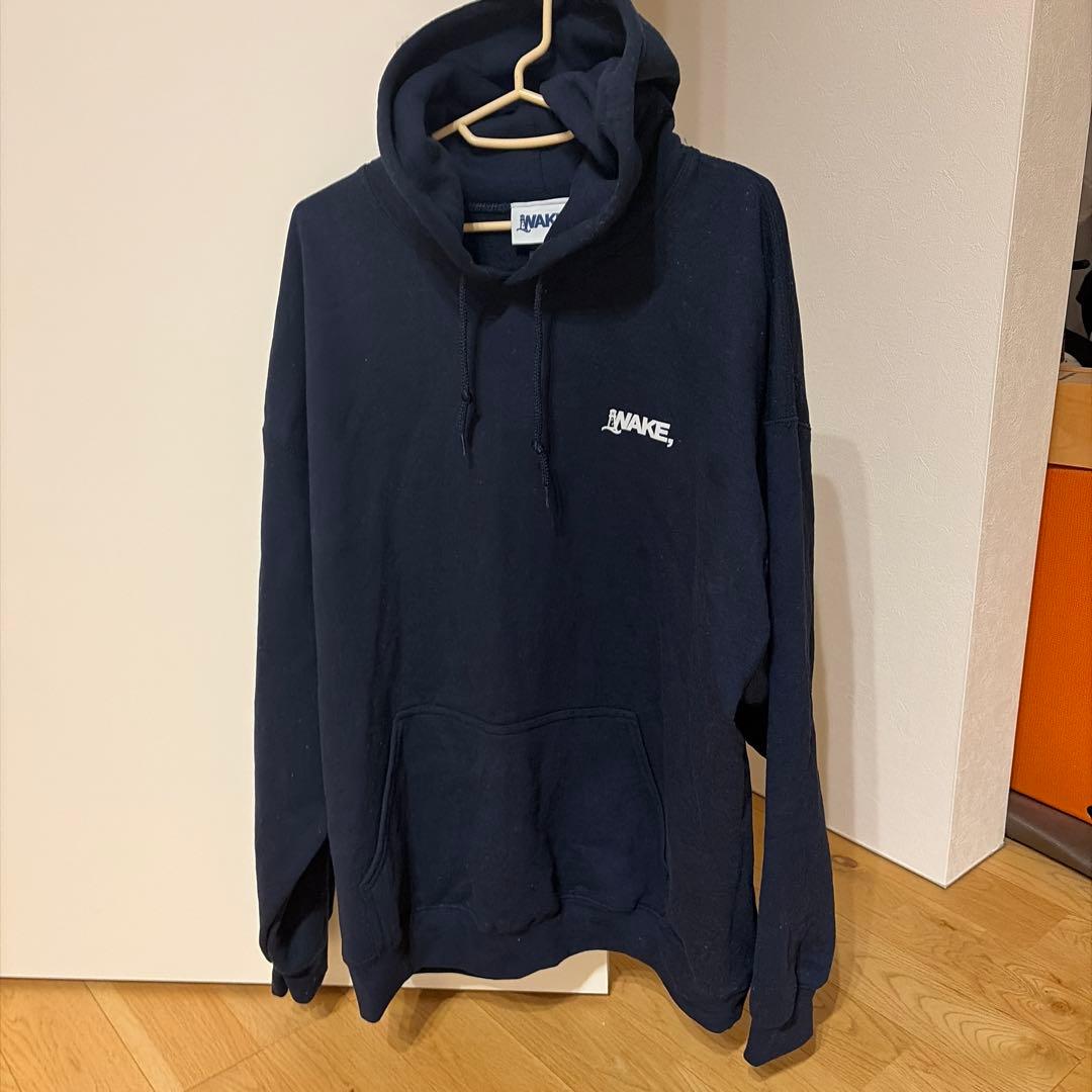 wake sapporo フーディー　ネイビー　XL