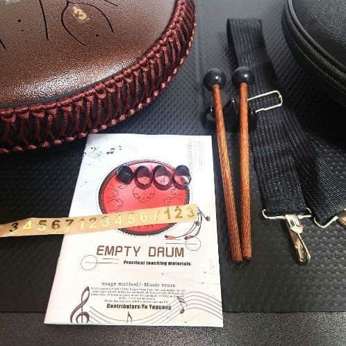 【71】スチールタンドラム　30cmDキー15音 　パンドラム　 ハンドドラム