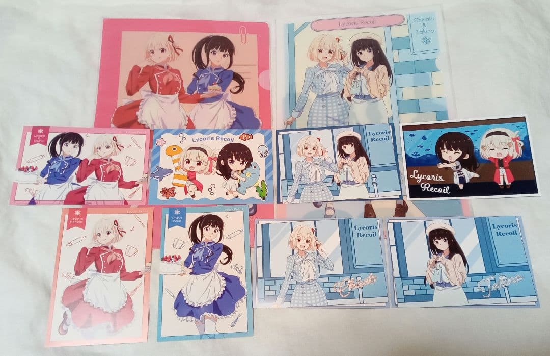リコリスリコイル　リコリコ atre 　ファイル ポスカ　特典　千束 たきな