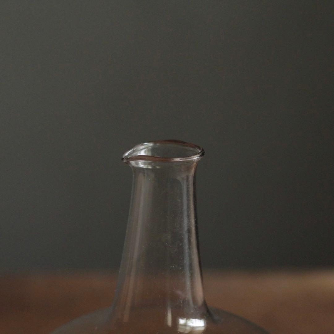 フラスコ形 ガラス 徳利 酒器 No.2 古道具 アンティーク