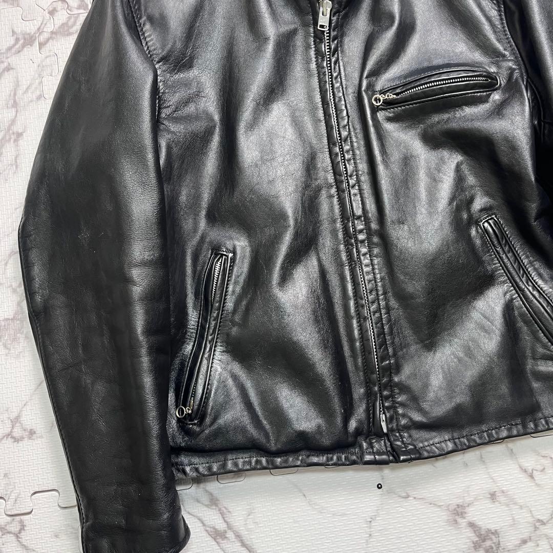 k*a様 奇跡の42size✨【米国製】schott シングルライダース 641